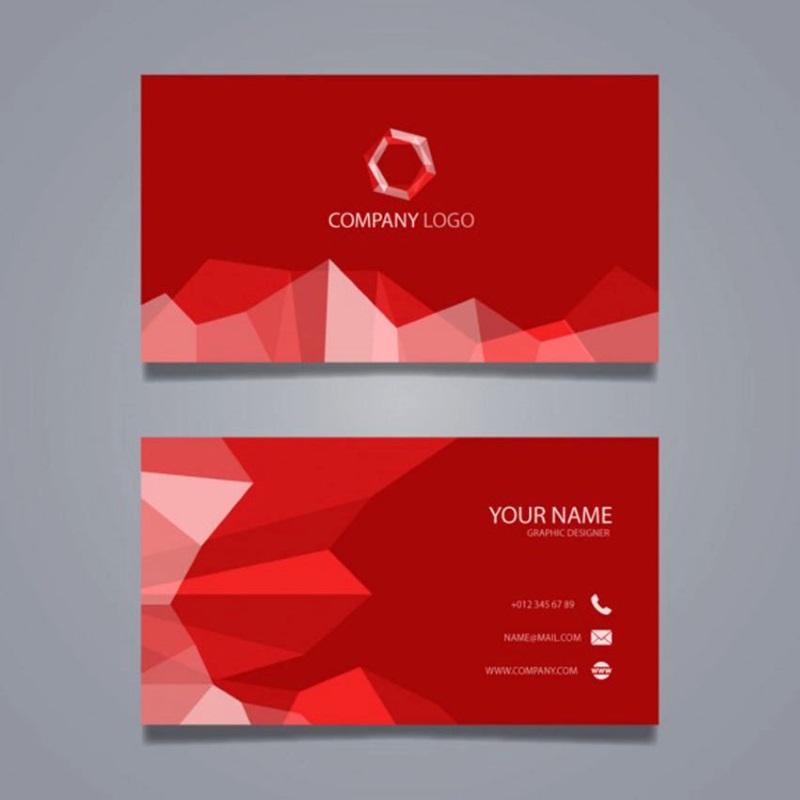 2 Side Name Card, Custom Size (250gsm - 310gsm)